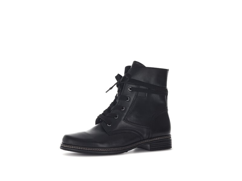 Gabor - Schn&uuml;rstiefeletten - Schwarz 