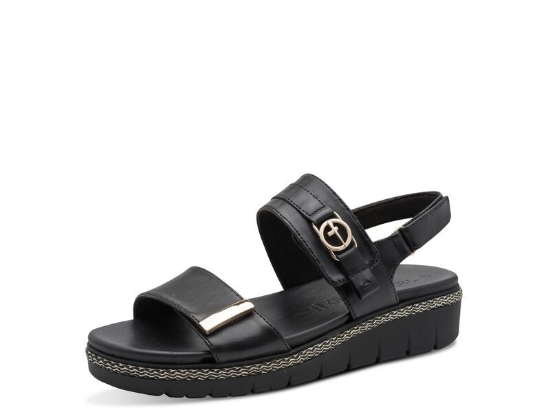 Tamaris - Da.-Sandalette - Schwarz 