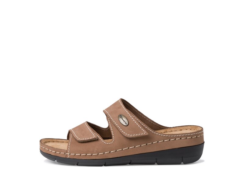 Tamaris - Da.-Pantolette - Beige 