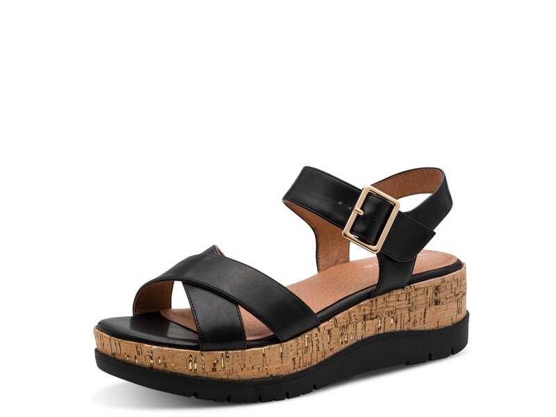Tamaris - Da.-Sandalette - Schwarz 