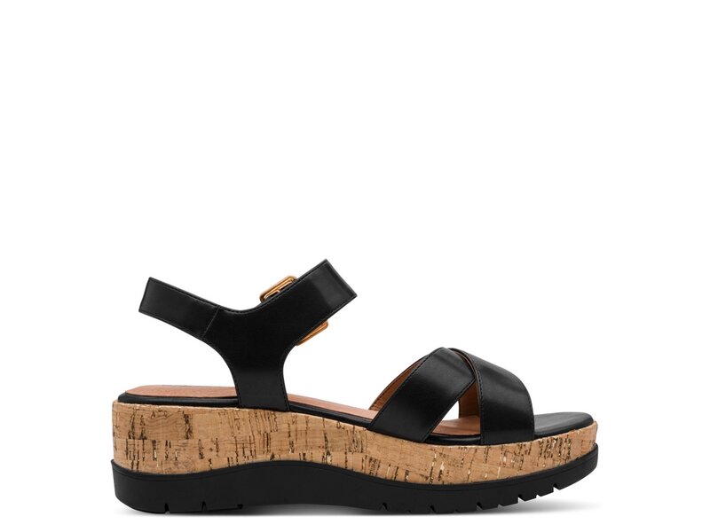 Tamaris - Da.-Sandalette - Schwarz 