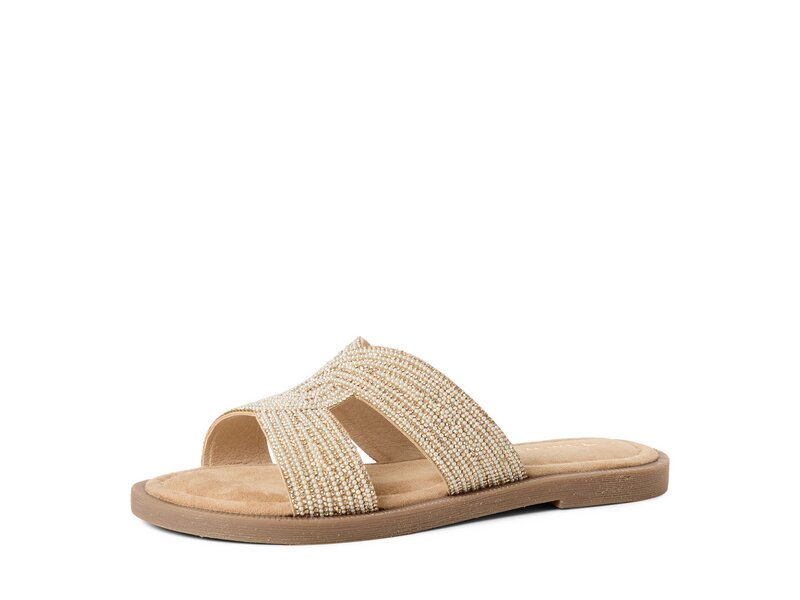 Tamaris - Pantoletten - Beige 