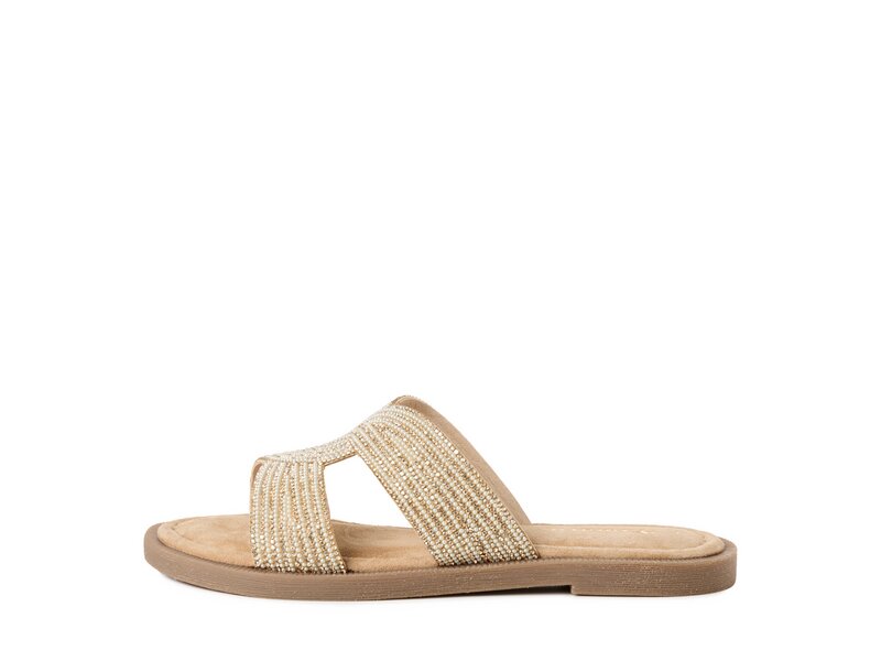 Tamaris - Pantoletten - Beige 