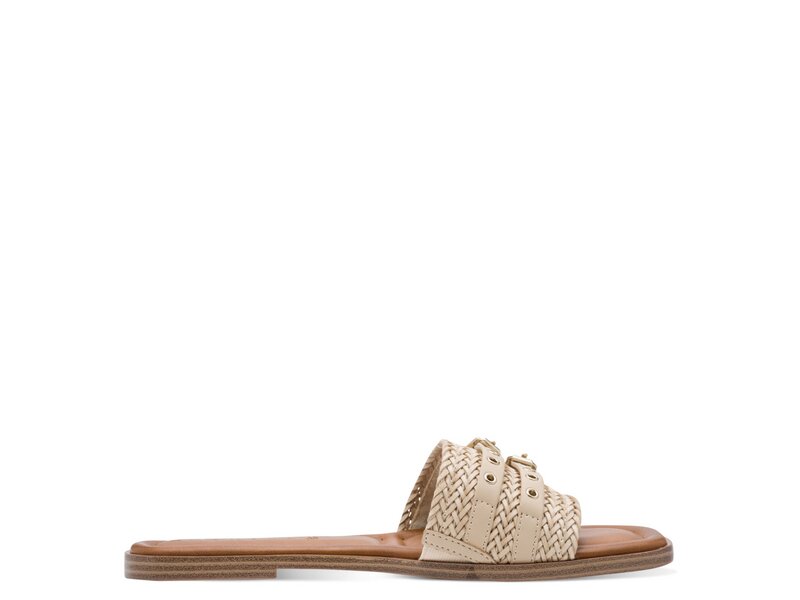 Tamaris - Pantoletten - Beige 