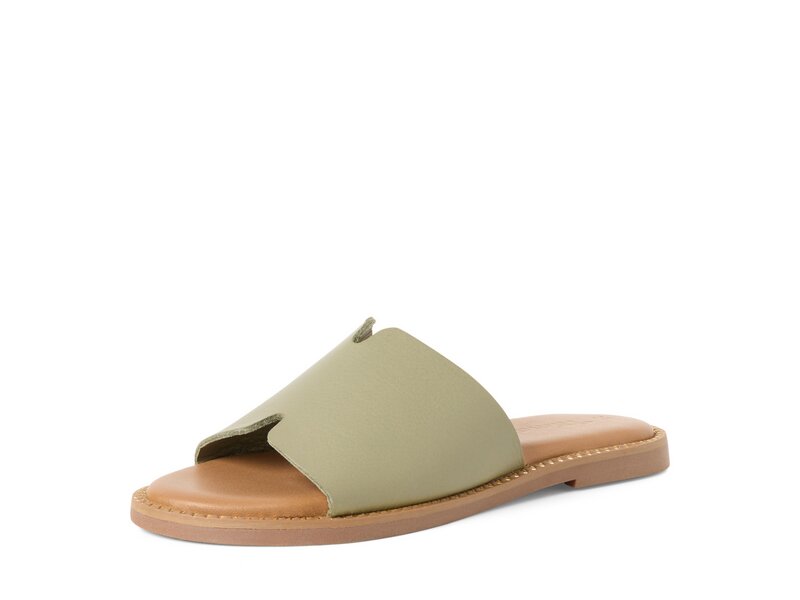 Tamaris - Pantoletten - Oliv 