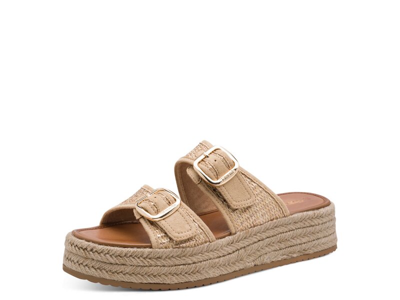 Tamaris - Pantoletten - Gold 