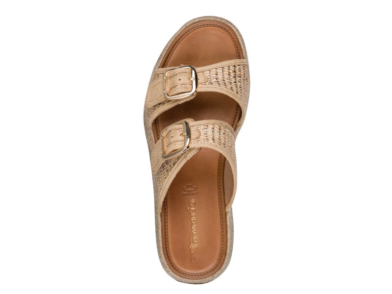 Tamaris - Pantoletten - Gold 