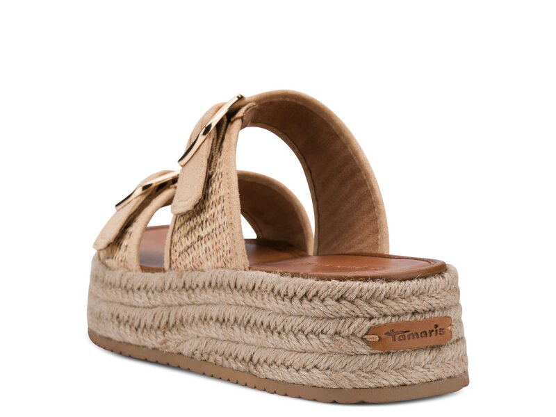 Tamaris - Pantoletten - Gold 