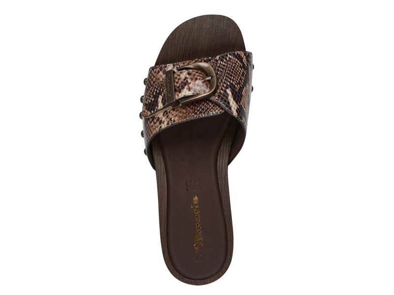 Tamaris - Pantoletten - Braun 