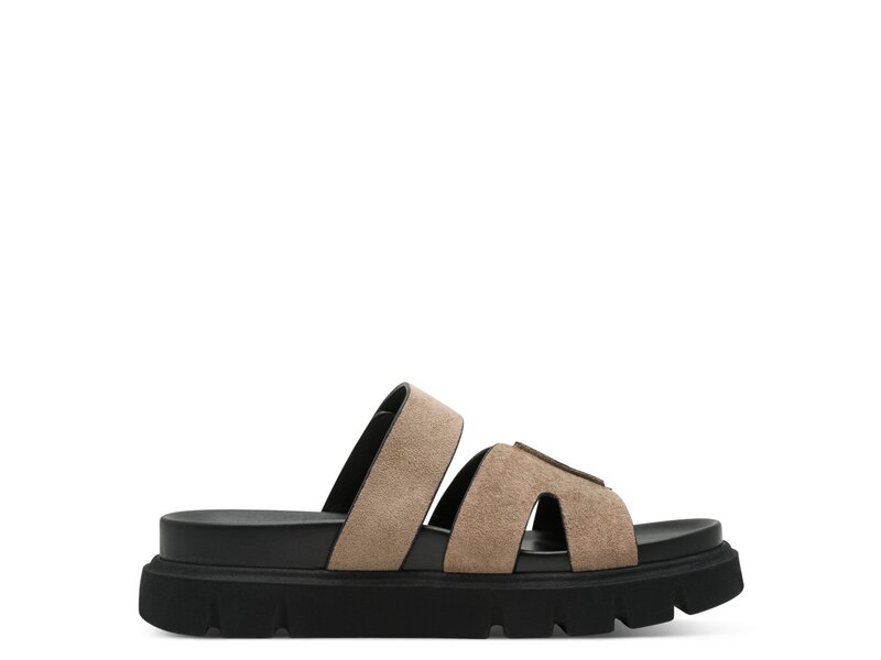 Tamaris - Pantoletten - Beige 