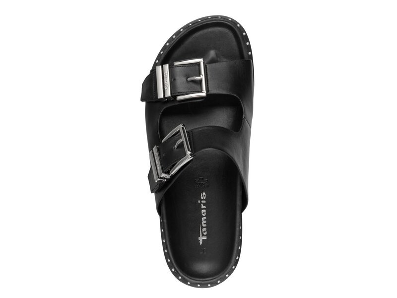 Tamaris - Pantoletten - Schwarz 