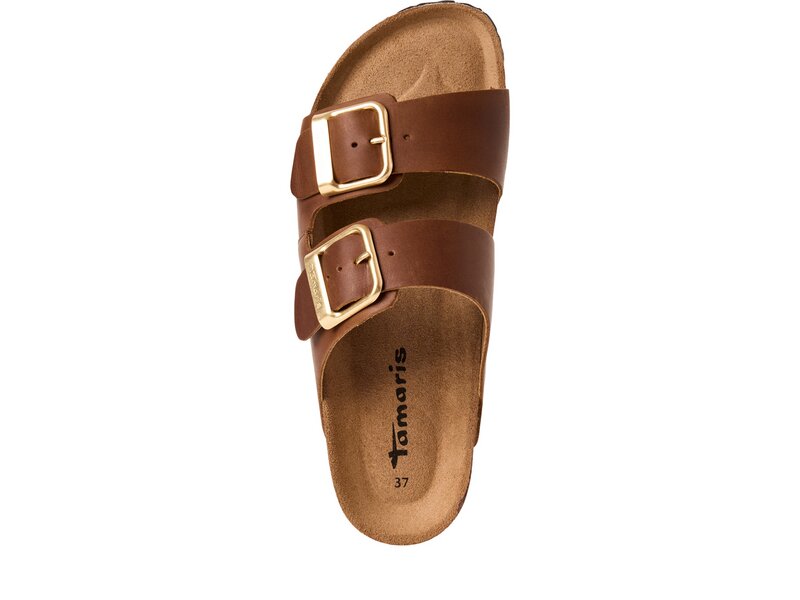 Tamaris - Pantoletten - Braun 