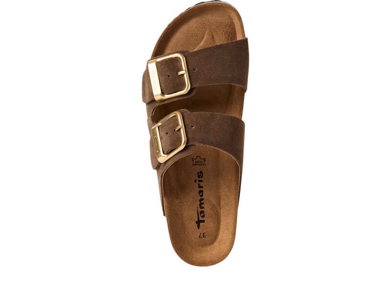 Tamaris - Pantoletten - Braun 