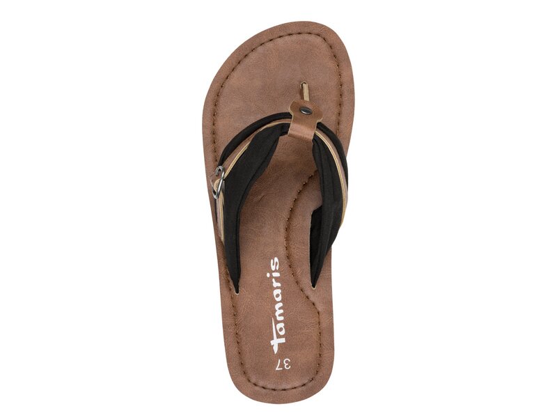 Tamaris - Flip Flops - Schwarz 