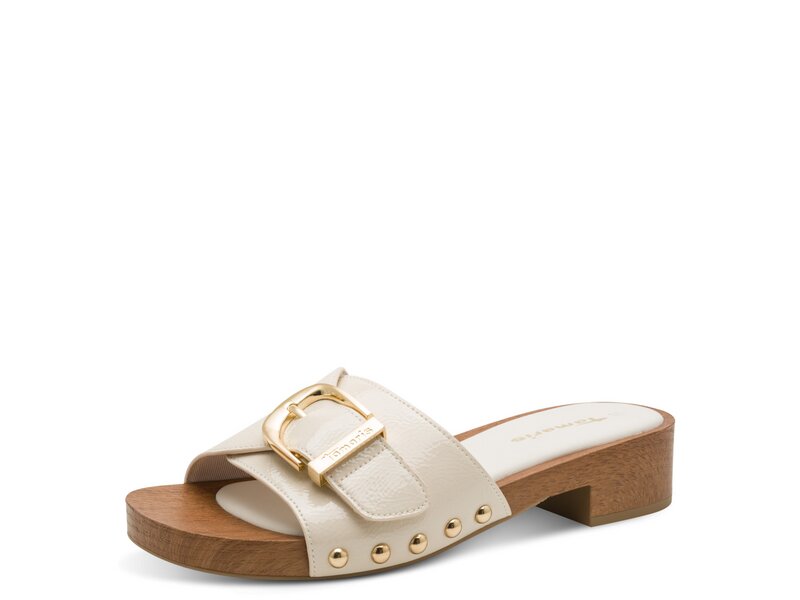 Tamaris - Pantoletten - Beige 