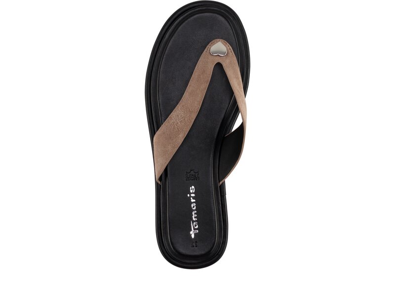 Tamaris - Pantoletten - Beige 