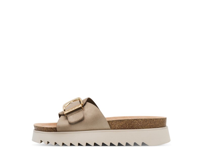 Tamaris - Pantoletten - Beige 
