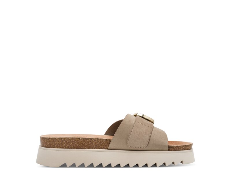 Tamaris - Pantoletten - Beige 