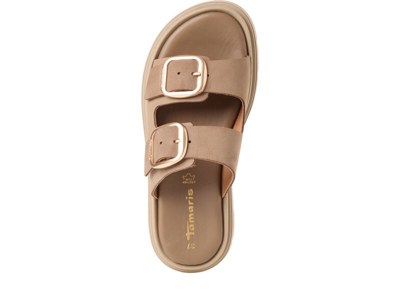 Tamaris - Pantoletten - Braun 