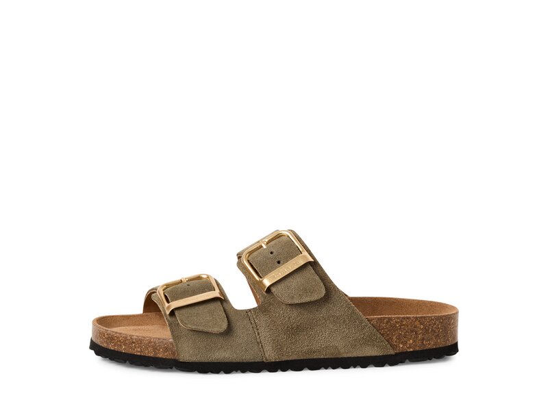 Tamaris - Pantoletten - Gr&uuml;n 