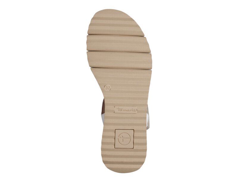 Tamaris - Sandalen - Wei&szlig; 