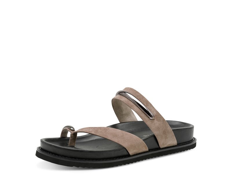 Tamaris - Pantoletten - Beige 