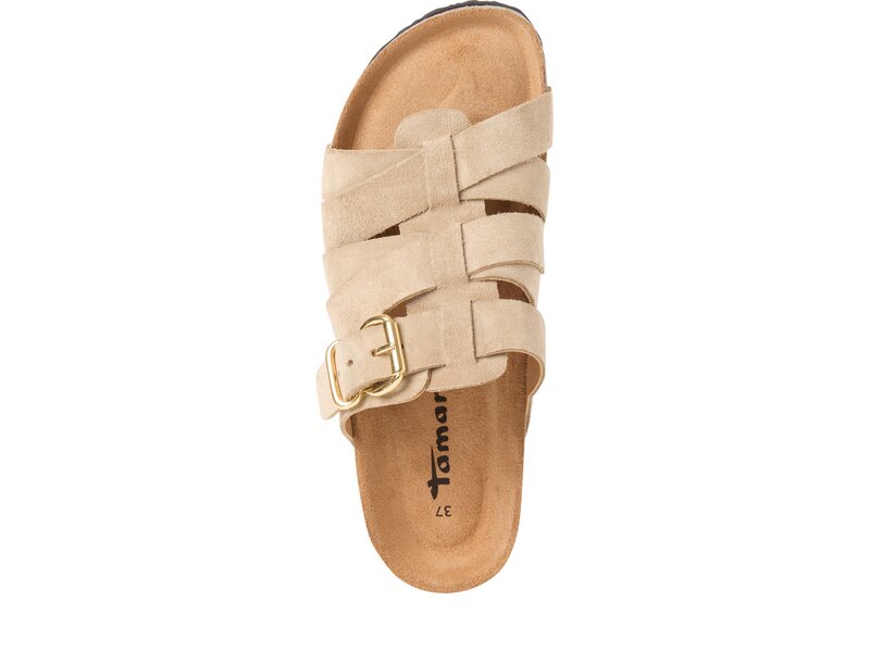 Tamaris - Pantoletten - Beige 