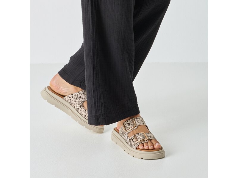 Tamaris - Pantoletten - Beige 