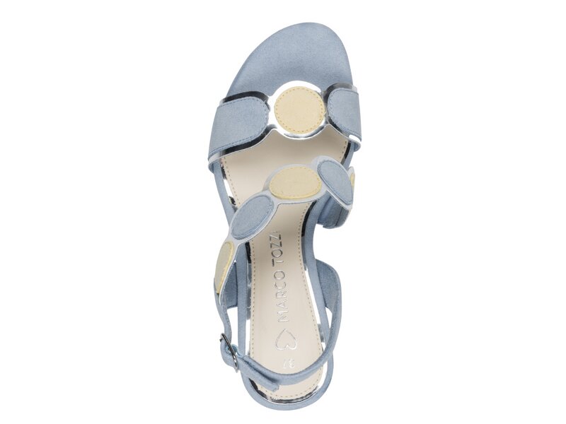 Marco Tozzi - Da.-Sandalette - Blau 