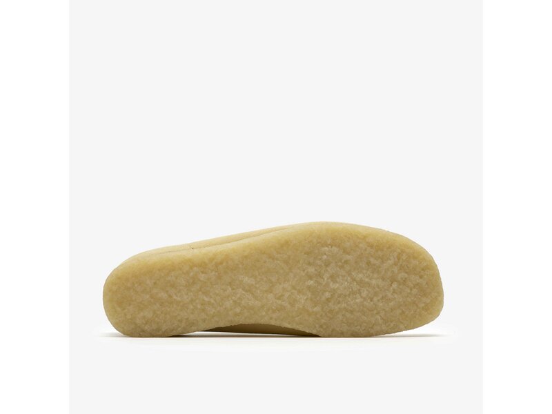 Clarks - Wallabee PaleYellow Suede - Beige 