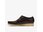 Clarks - Wallabee Dark Brown Lea - Braun 