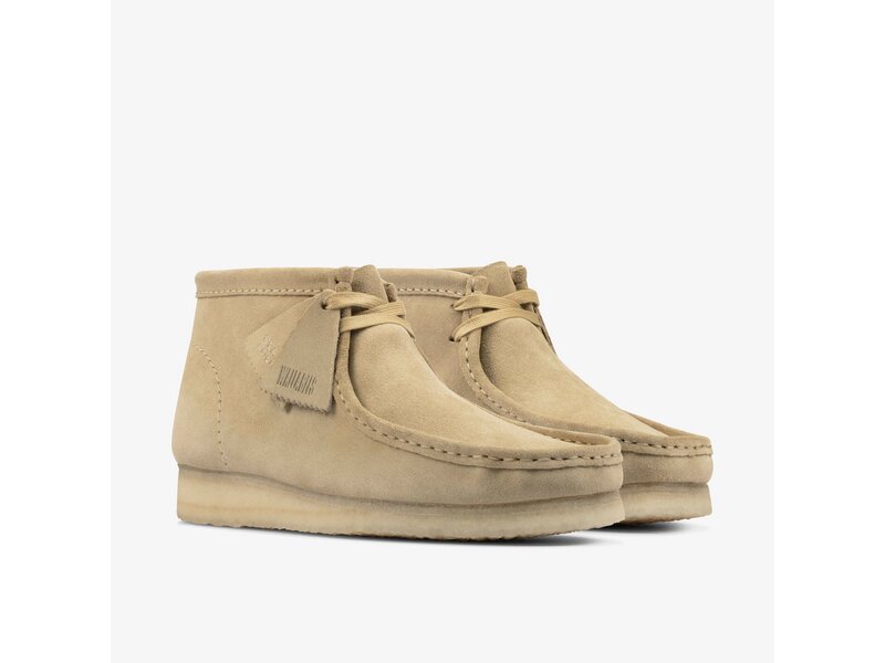 Clarks - Wallabee Boot Maple Suede - Beige 