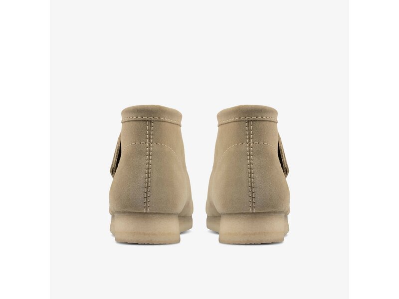 Clarks - Wallabee Boot Maple Suede - Beige 