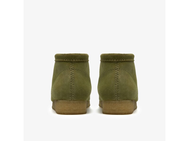 Clarks - Wallabee Boot Green Sde - Gr&uuml;n 