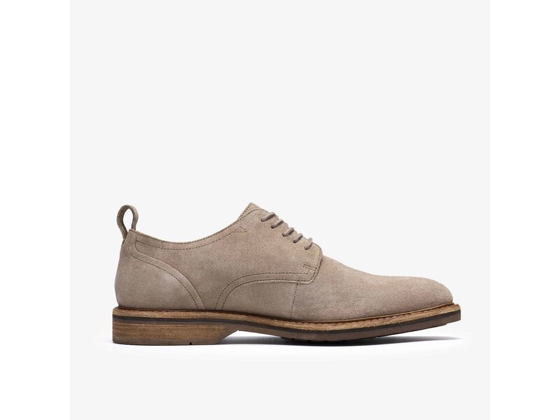 Clarks - Aldwin Lace Grey Suede - Grau 