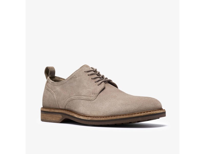 Clarks - Aldwin Lace Grey Suede - Grau 