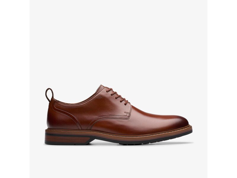 Clarks - Aldwin Lace Tan Leather - Braun 