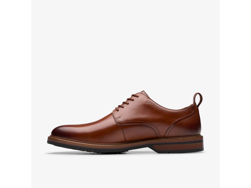 Clarks - Aldwin Lace Tan Leather - Braun 