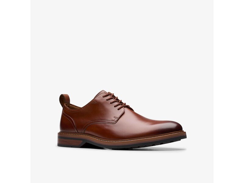 Clarks - Aldwin Lace Tan Leather - Braun 