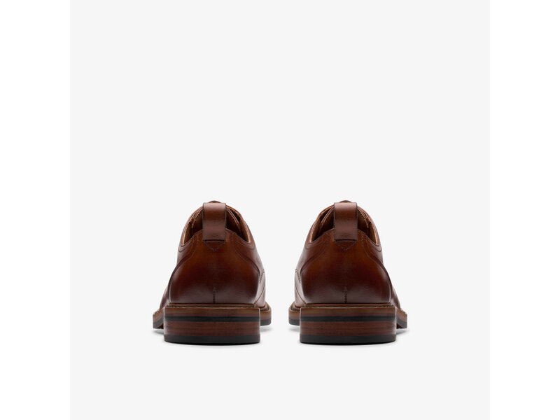 Clarks - Aldwin Lace Tan Leather - Braun 