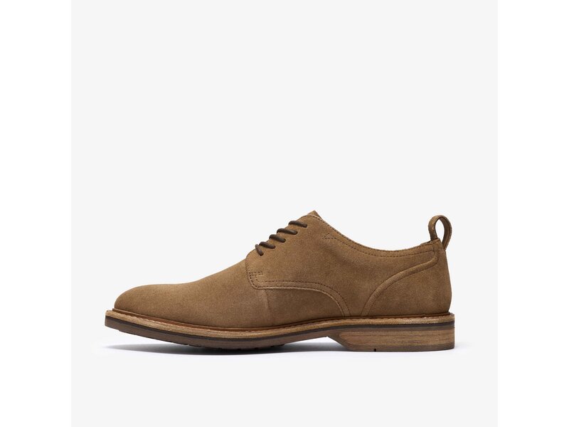 Clarks - Aldwin Lace Tan Suede - Braun 