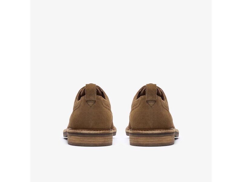Clarks - Aldwin Lace Tan Suede - Braun 