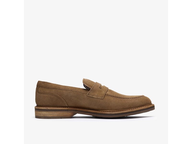 Clarks - Aldwin Step Tan Suede - Braun 