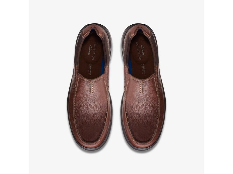 Clarks - Bradley Free Tan Tumbled - Braun 