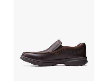 Clarks - Bradley Step Brown Tumb - Braun