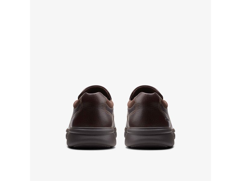 Clarks - Bradley Step Brown Tumb - Braun 