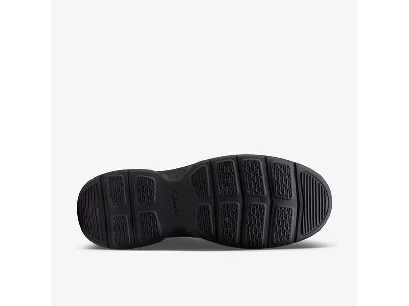 Clarks - Bradley Step Blk Tumbled Lea - Schwarz 