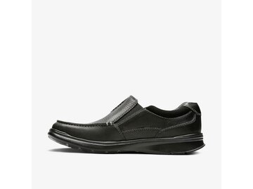 Clarks - Cotrell Free Black Oily Lea - Schwarz
