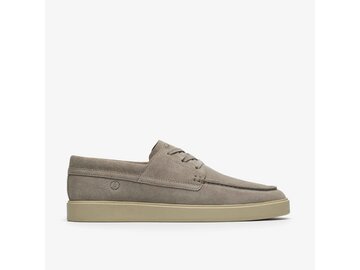 Clarks - Lockford Boat Grey Suede - Grau