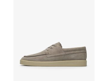 Clarks - Lockford Boat Grey Suede - Grau